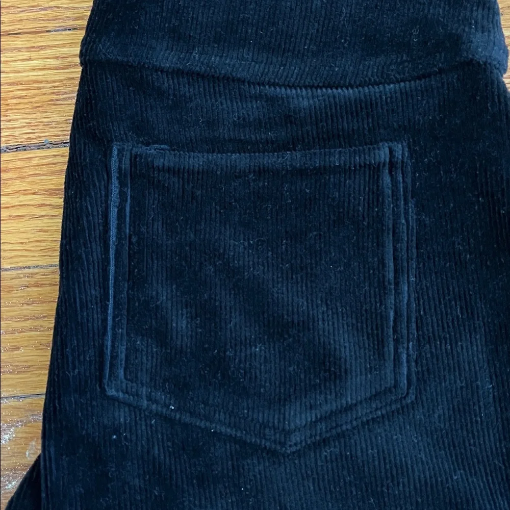 Spanx Corduroy Leggings Black Size M - Picture 3 of 6